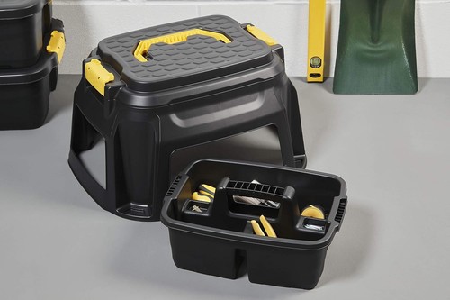 Strata step stool - stool, with