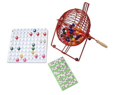 Standard bingo cage set - standard,