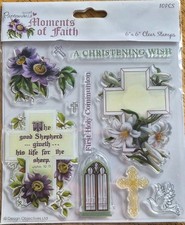 Moments Of Faith Clear Stamps
