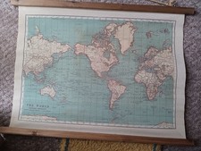 Vintage Rustic world Map