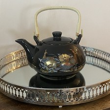 Vintage Oriental Inspired Decorative Tea Pot