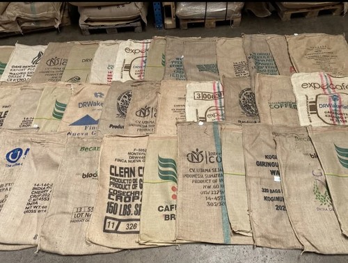 Used authentic coffee bean - used,
