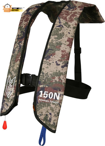 Inflatable life jacket for - inflatable, life-jacket