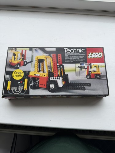 Lego technic fork lift - lift, truck