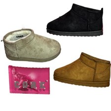 GIRLS WARM FLAT WINTER FAUX