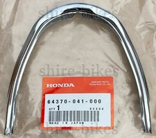 Honda metal leg shield cover - leg,