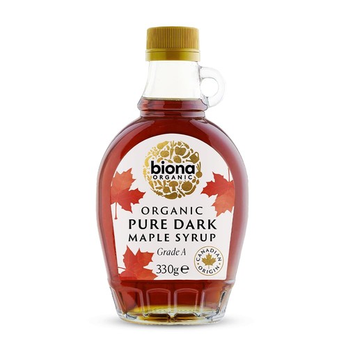 Organic maple syrup - 330g, dark