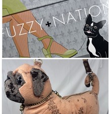 Fuzzy Nation 3D Stuffed Pug