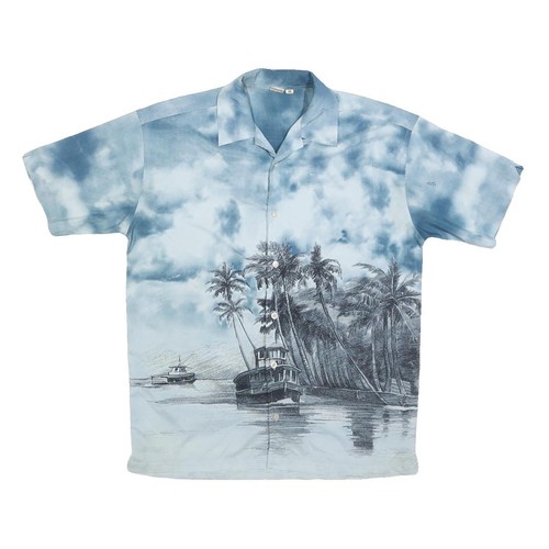 Mens blue grey - mens, tropical