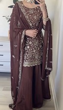Women Dress Pakistani Salwar Kameez Readymade Suits Indian Wedding Party 3 Piece