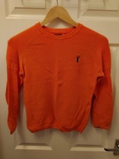 Boy Orange Next Jumper Age 8
