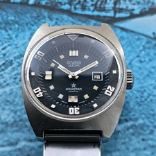 Vintage Duward Seatime Aquastar Diver's Automatic Wristwatch