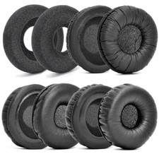 Leather Ear Cushion Pads Black