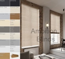 Faux wood wooden venetian - wood,