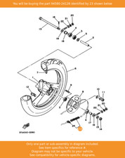 YAMAHA Chain (d.i.d.428-126l)