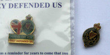Two RUC (Ulster) police lapel