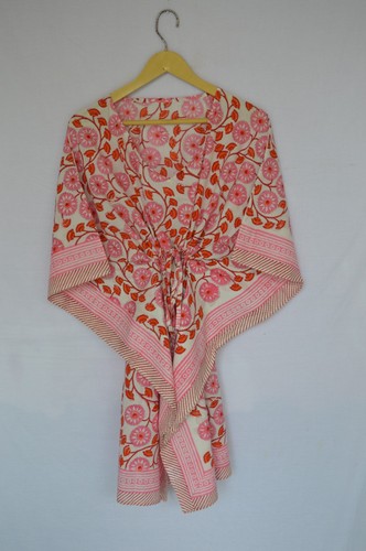 Indian hand block - short, kaftan