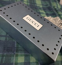 New Gucci GG0956S Oversized Geometric Women's Sunglasses Black/Grey Lense