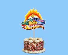 PERSONALISED HOT WHEELS   Cake
