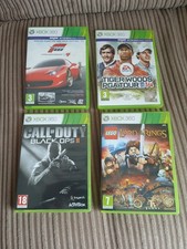 xbox 360  games x 4 see