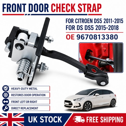 Front door check strap limiter - check,