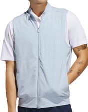 $120...Adidas Golf Tour size XL Twist Weave Full Zip Vest Wonder Blue. IM7899