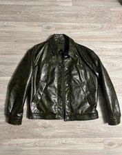 Zara men leather jacket - zara,