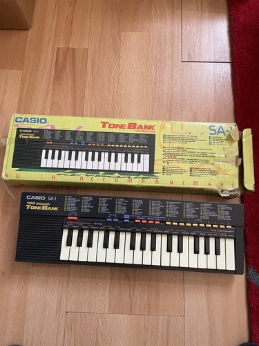 Casio sa1 tone bank keyboard - bank,