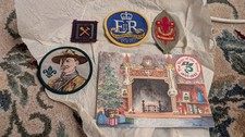 Vintage Scout Badges Job Lot Including Baden Powell Badge And Silver Jubilee