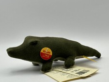 Steiff Animal 067778 Cuddly Crocodile - 15cm Top Condition