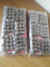 288 Big wooden hair beads