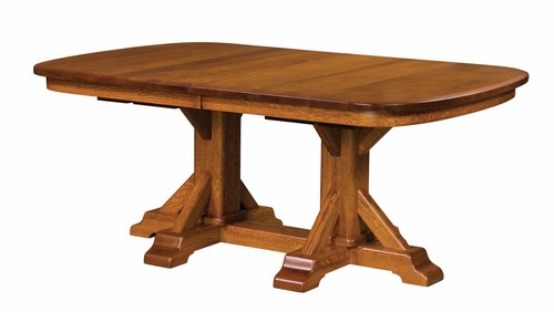 Farmhouse rectangular trestle - farmhouse,