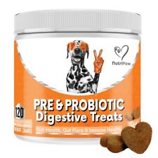 NutriPaw Pre & Probiotic Digestive Treats For Dogs - Gut Health, Sensitive