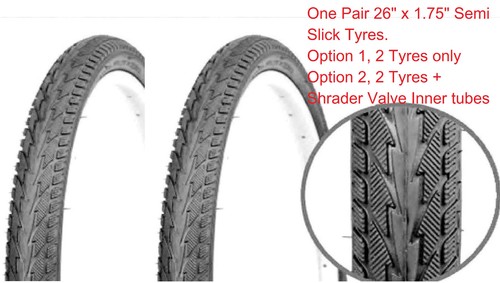 One pair 1 75 semi - 26", x