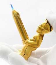 Golden Rechargeable Butane Lighter For Men Giant Size, Gas Not Included