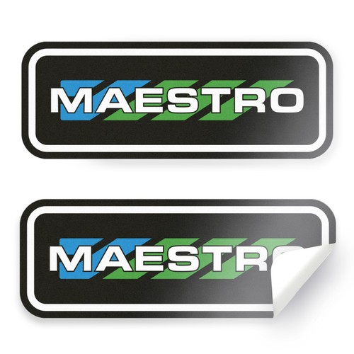 Austin maestro badge sticker - austin,
