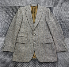 Vintage Tweed Blazer 39R Field Brothers Union Made Jodhpurs by PBM USA 80s