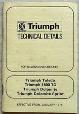 TRIUMPH 1500TC DOLOMITE Toledo