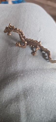 Dragon brass collectable - dragon,