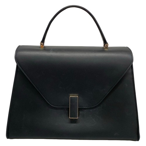 Valextra iside maxi - black, blue