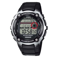 CASIO WV-200 Wave Ceptor Atomic Radio Controlled Watch - Resin Strap • UK
