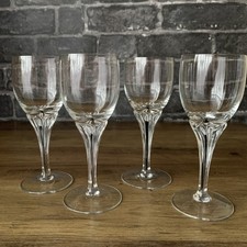 Belfor Exquisite Black Inner Stem Sherry Liqueur Glasses Set of 4