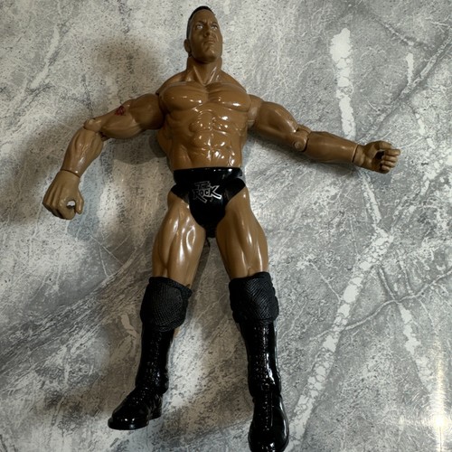 Wwe figure the rock wwf - wwf, titan