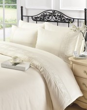 Charlotte lace cream - lace, duvet