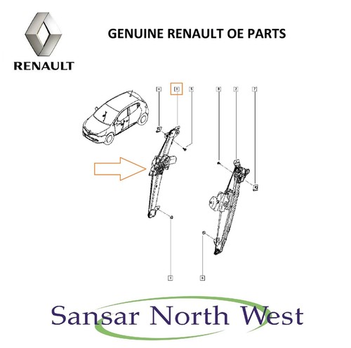 New genuine renault clio - genuine,
