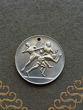 HKAAA Hong Kong Amateur Athletics Association Medal 1960 Novice Javelin 34mm Dia