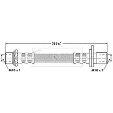 Brake Hose For Toyota Carina E