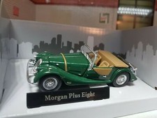 1:43 Scale 1968 Green Morgan 3.5 Rover V8 Plus +8 Diecast Model Car