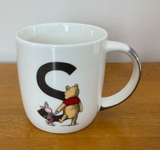 Disney Winnie the Pooh mug, letter S