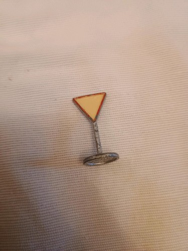 Dinky toys traffic sign - dinky,